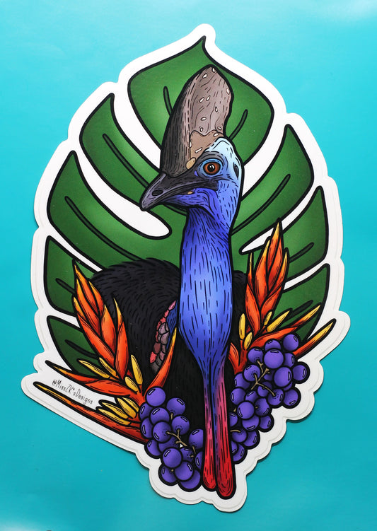 Cassowary - Sticker