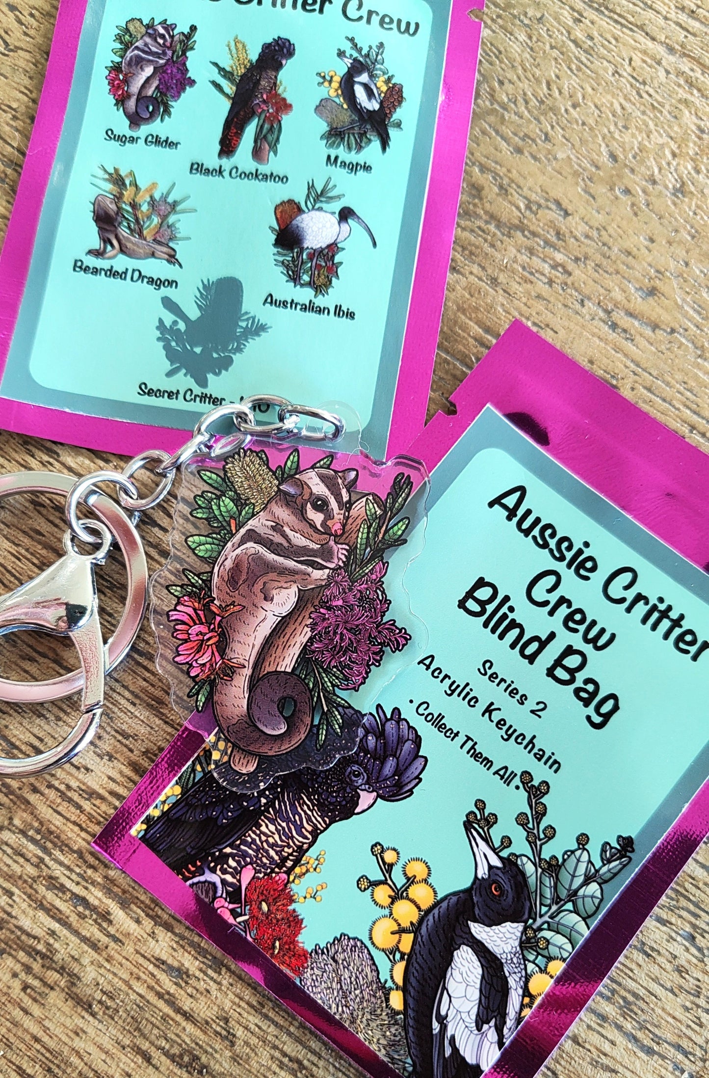 Aussie Critter Crew Blind Bag Keychain