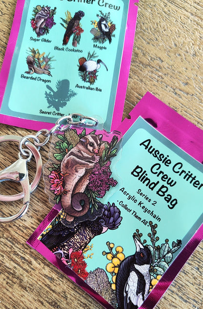 Aussie Critter Crew Blind Bag Keychain