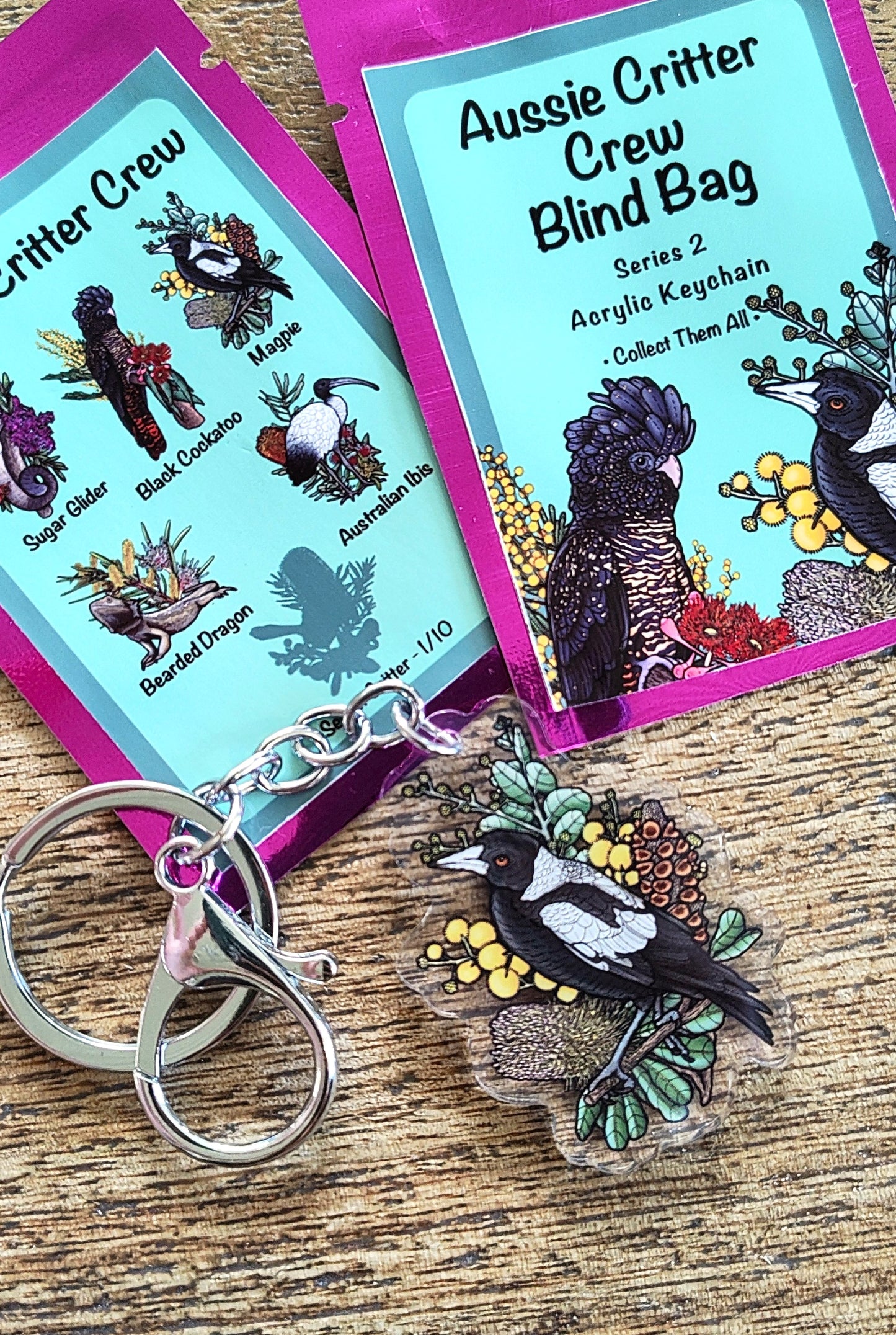 Aussie Critter Crew Blind Bag Keychain