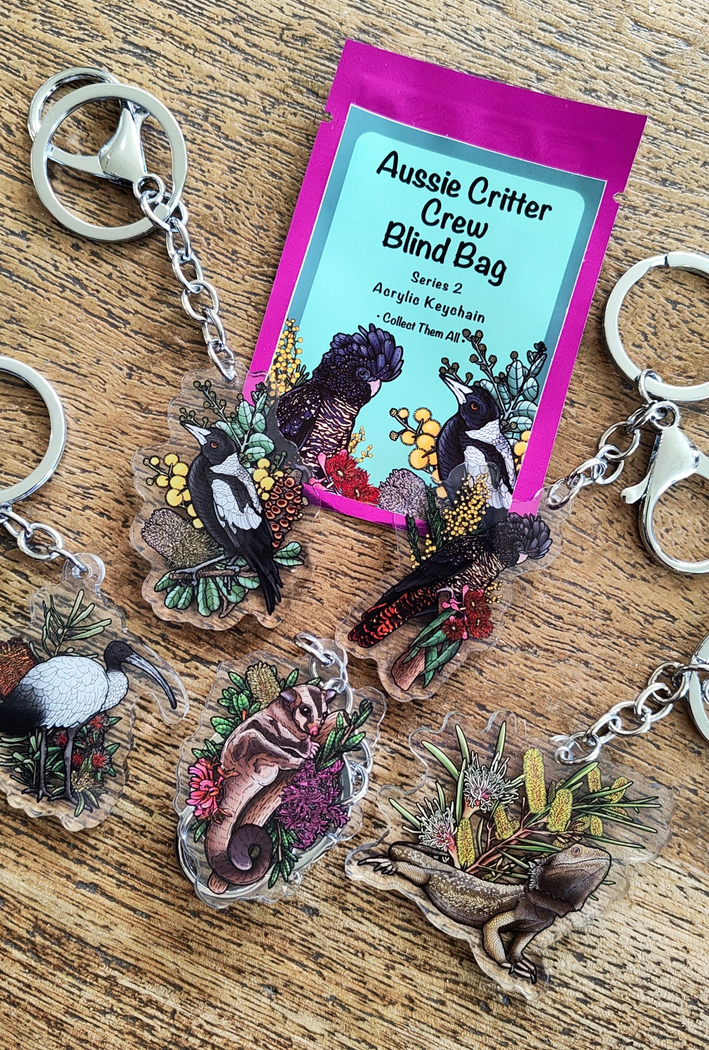 Aussie Critter Crew Blind Bag Keychain