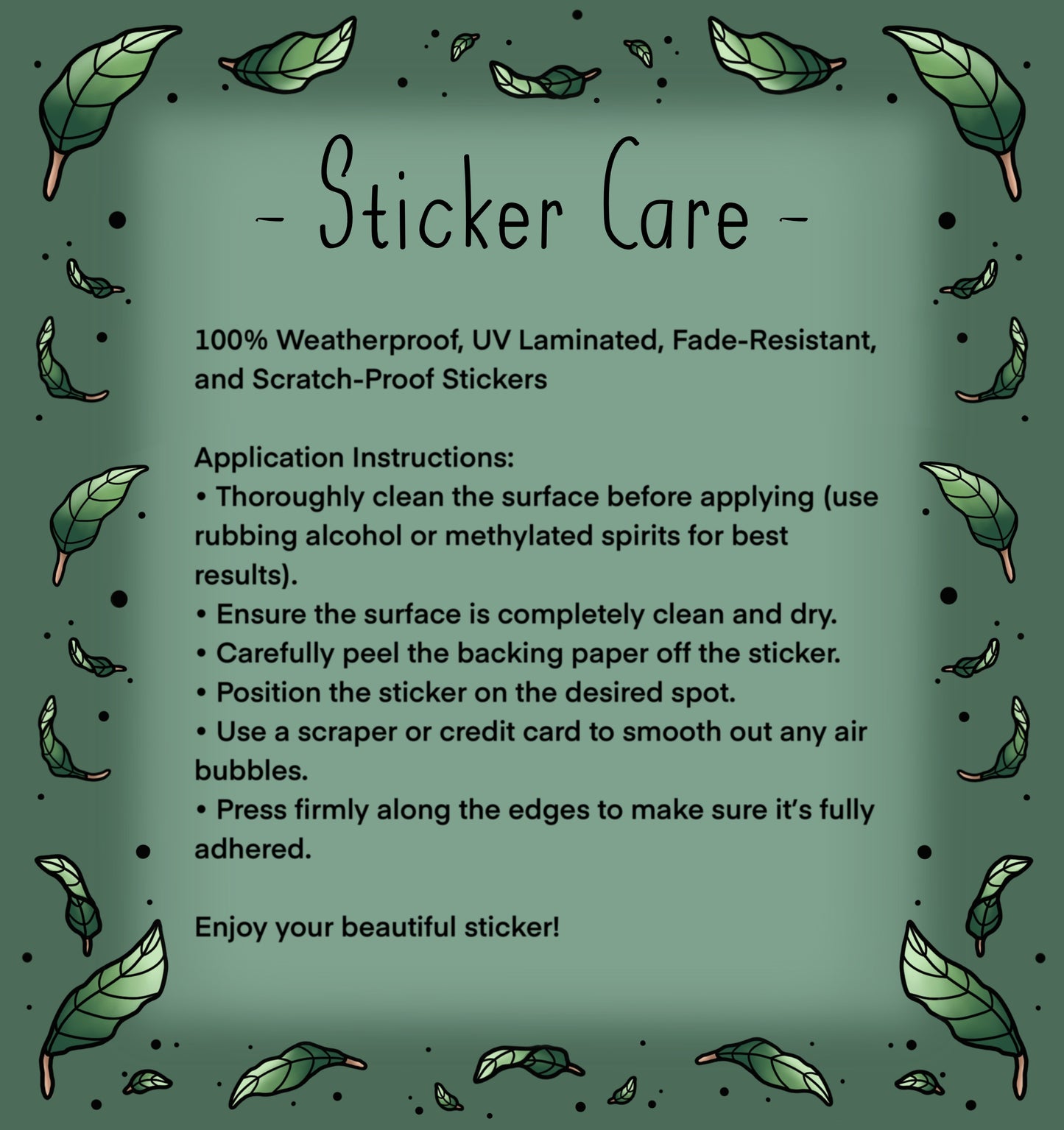 Assorted Vinyl Stickers